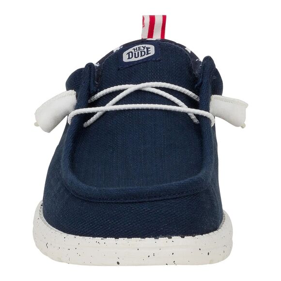 Hey Dude Wally Funk Americana Stars Slip On Shoes Navy Size 13M - (43633-4UC) main image 9